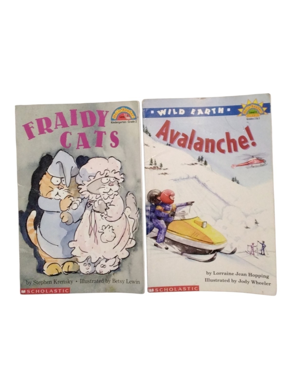 Scholastic Children's Book Pair - Reader Level 2&4